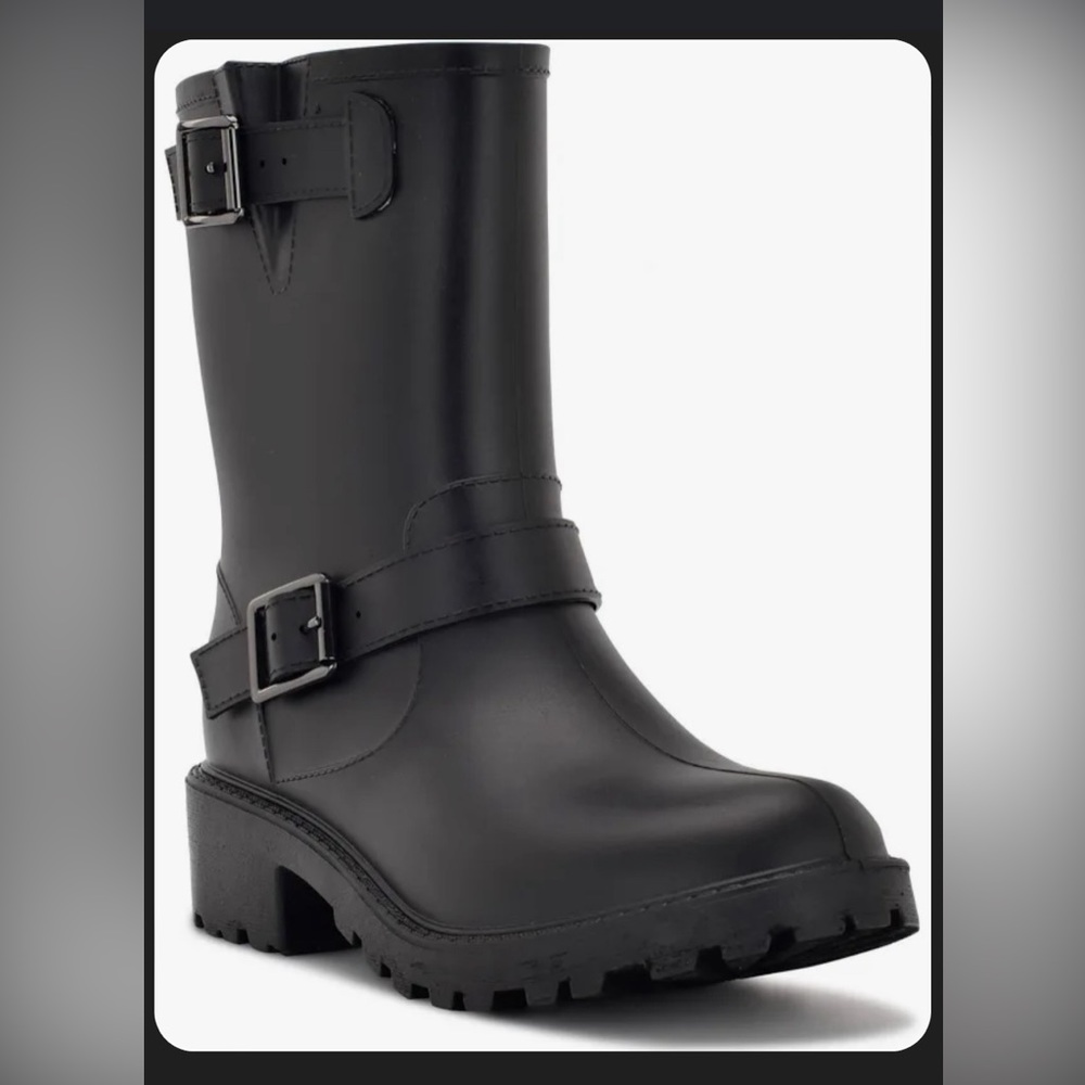 Nine West faux leather riding boots